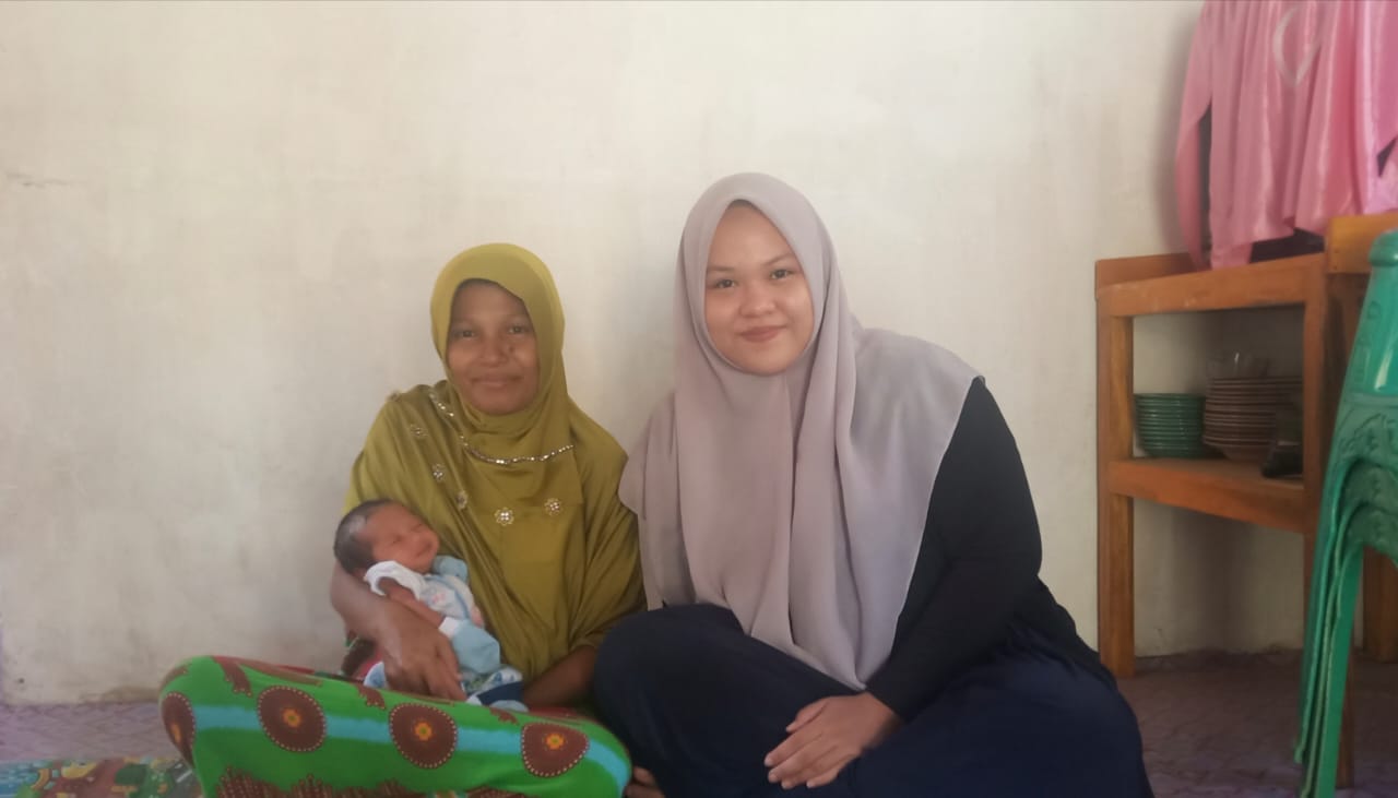 BERTEMU DENGAN IBU HADIJA DAN BAYINYA YANG TELAH LAHIR